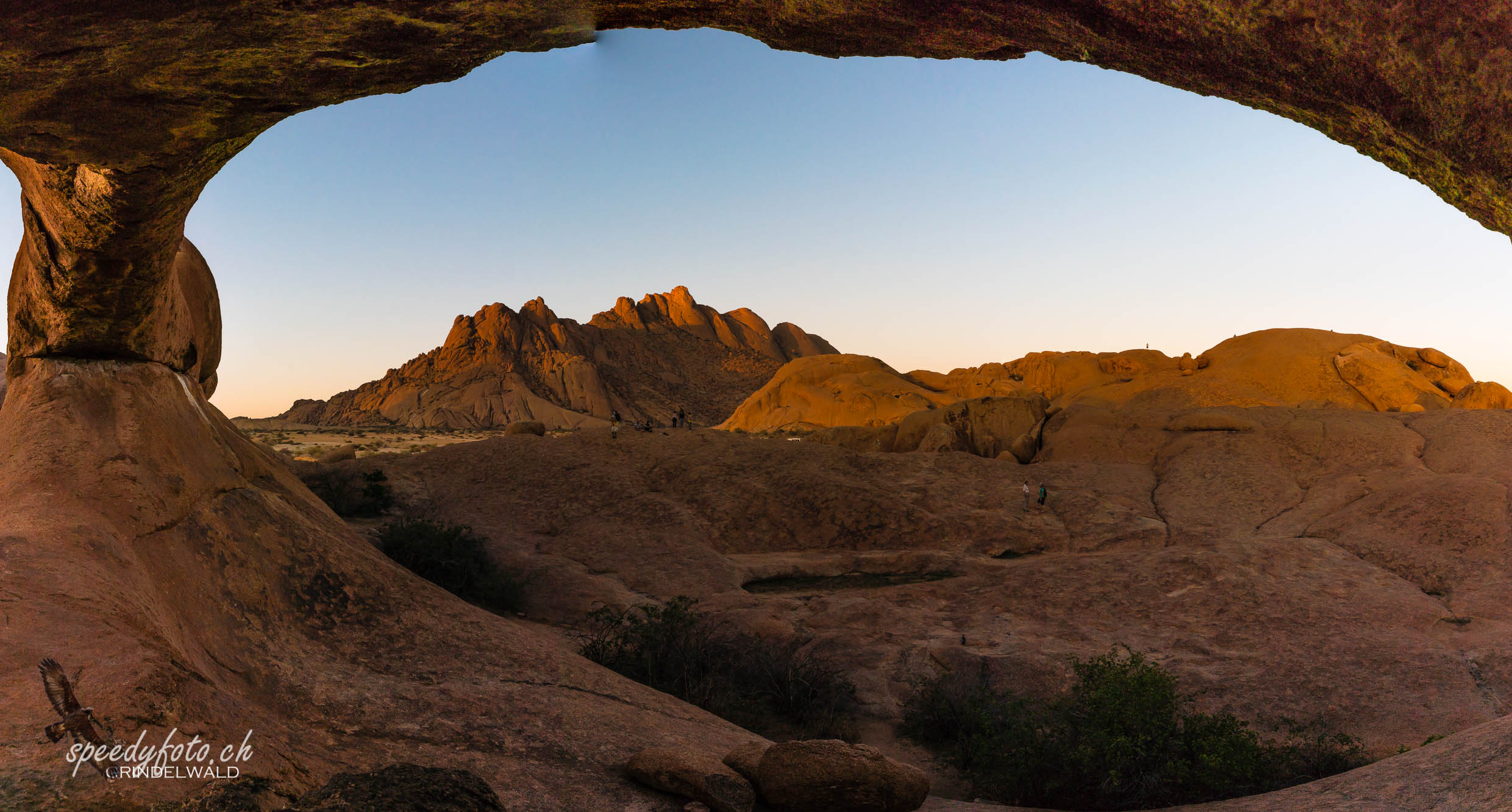 View from the Arch - Spitzkoppe 