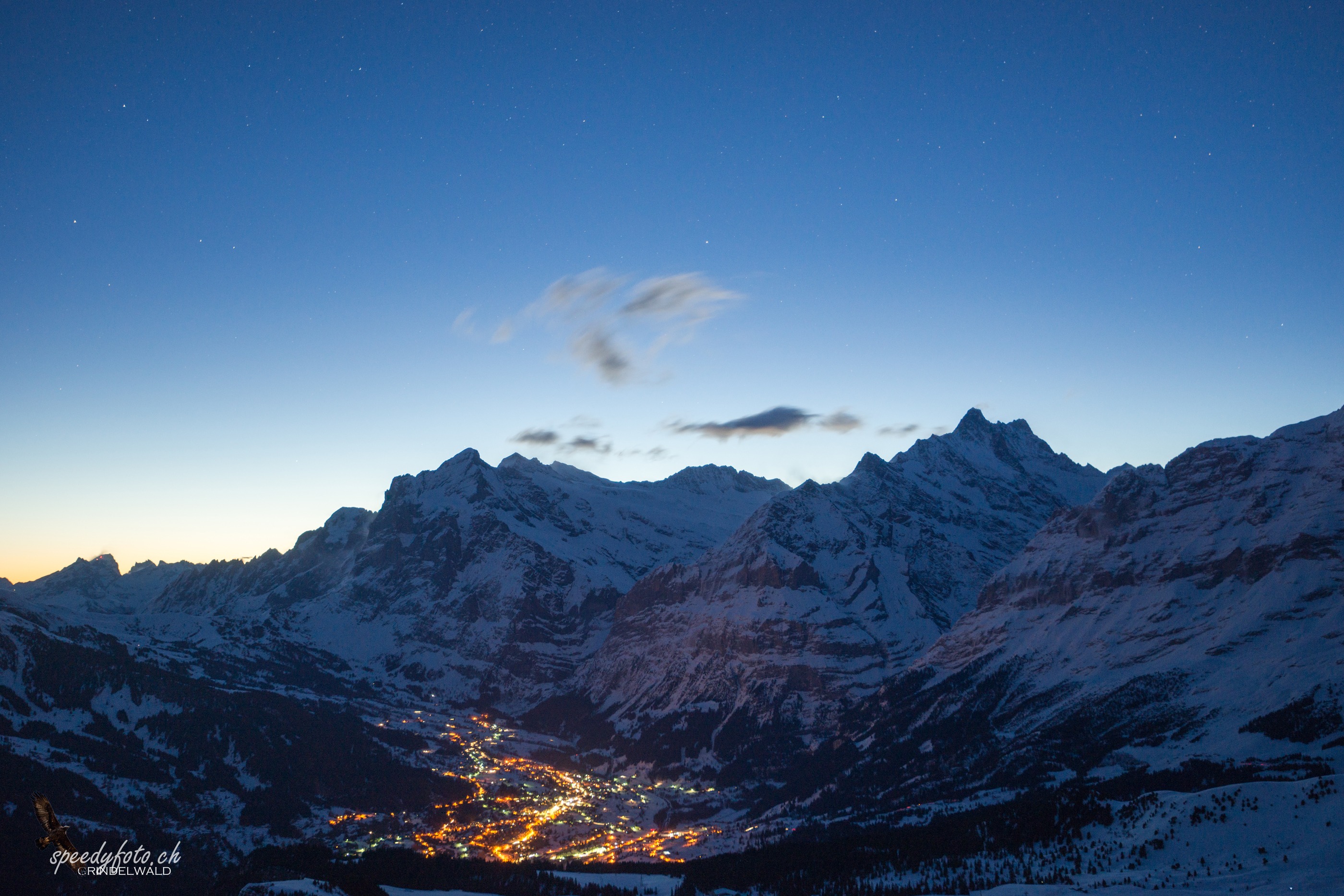 Grindelwald before sunrise 