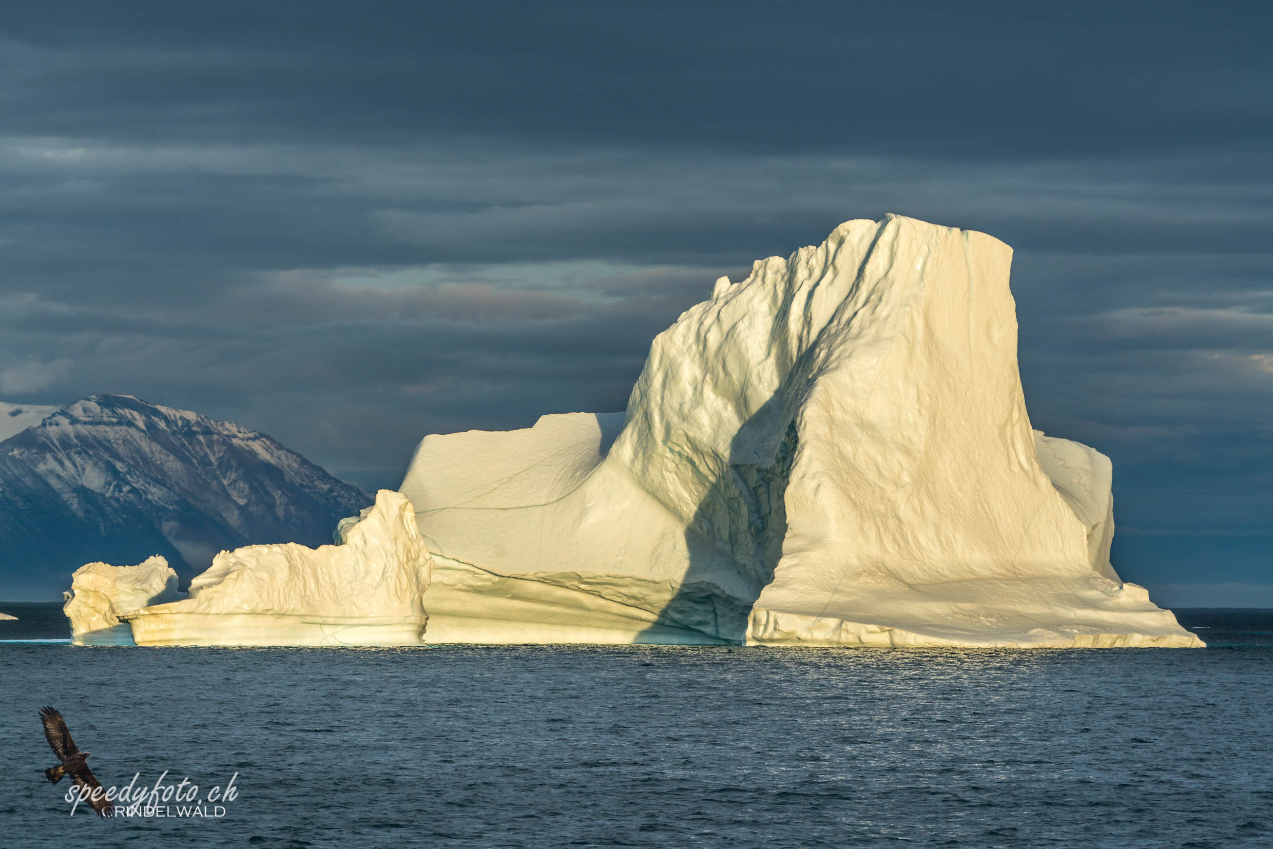  Iceberg in the evening sun