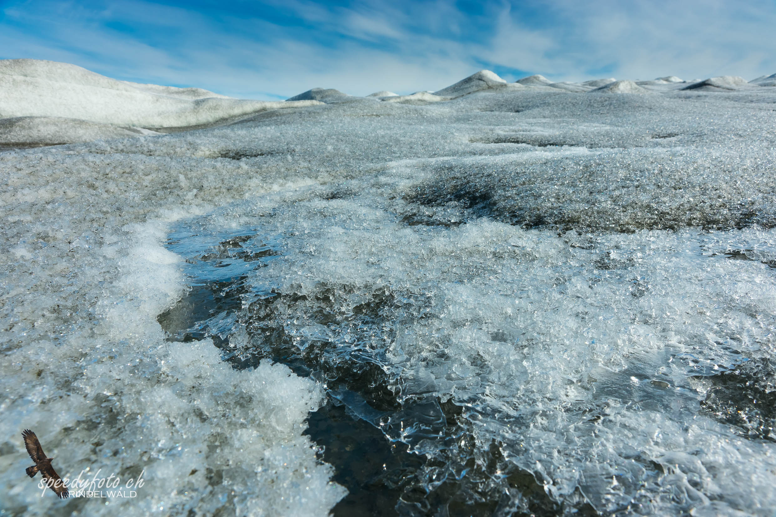 The Greenlandic Ice Sheet near Kangerlussuaq