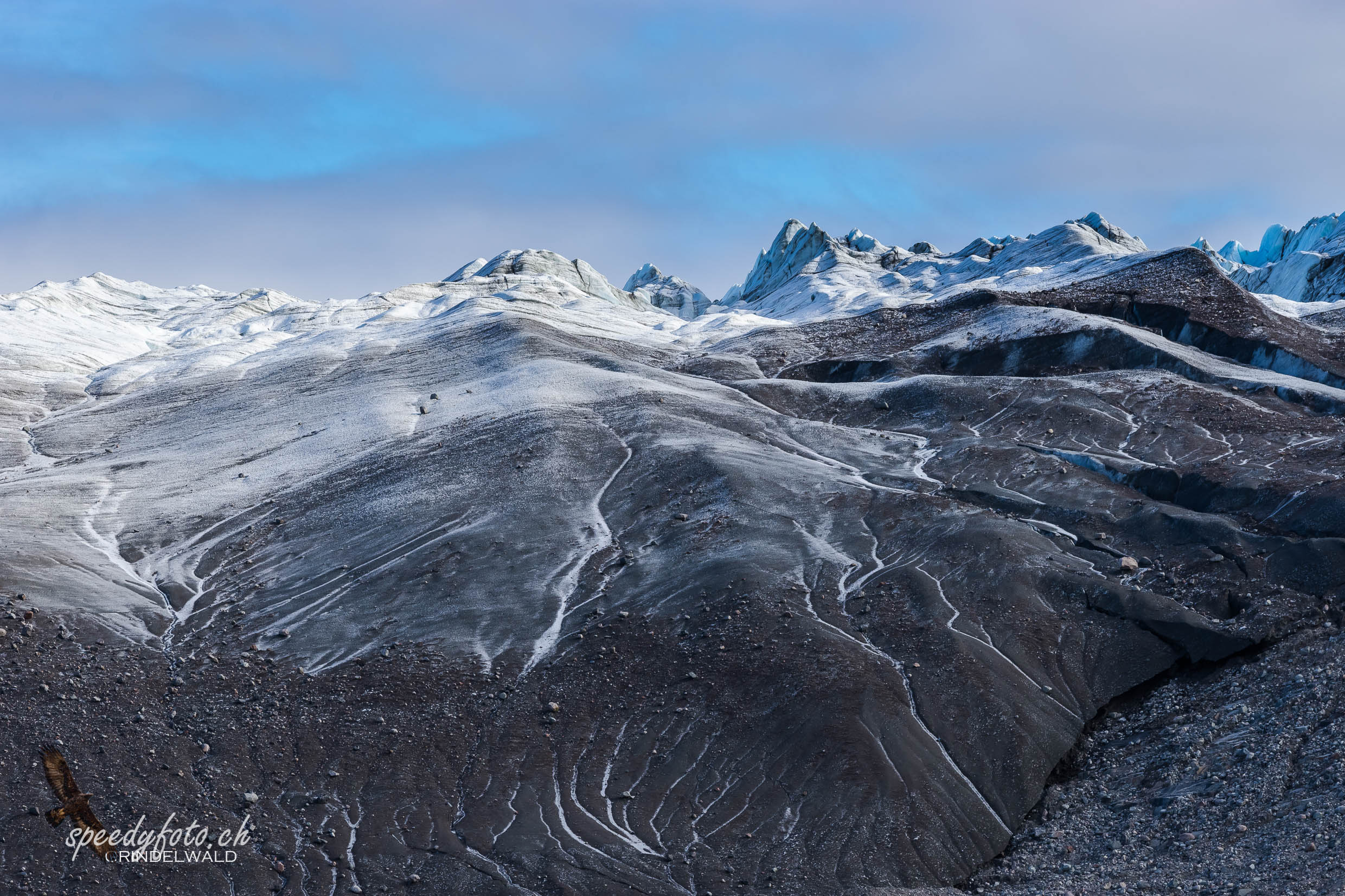 The Greenlandic Ice Sheet near Kangerlussuaq