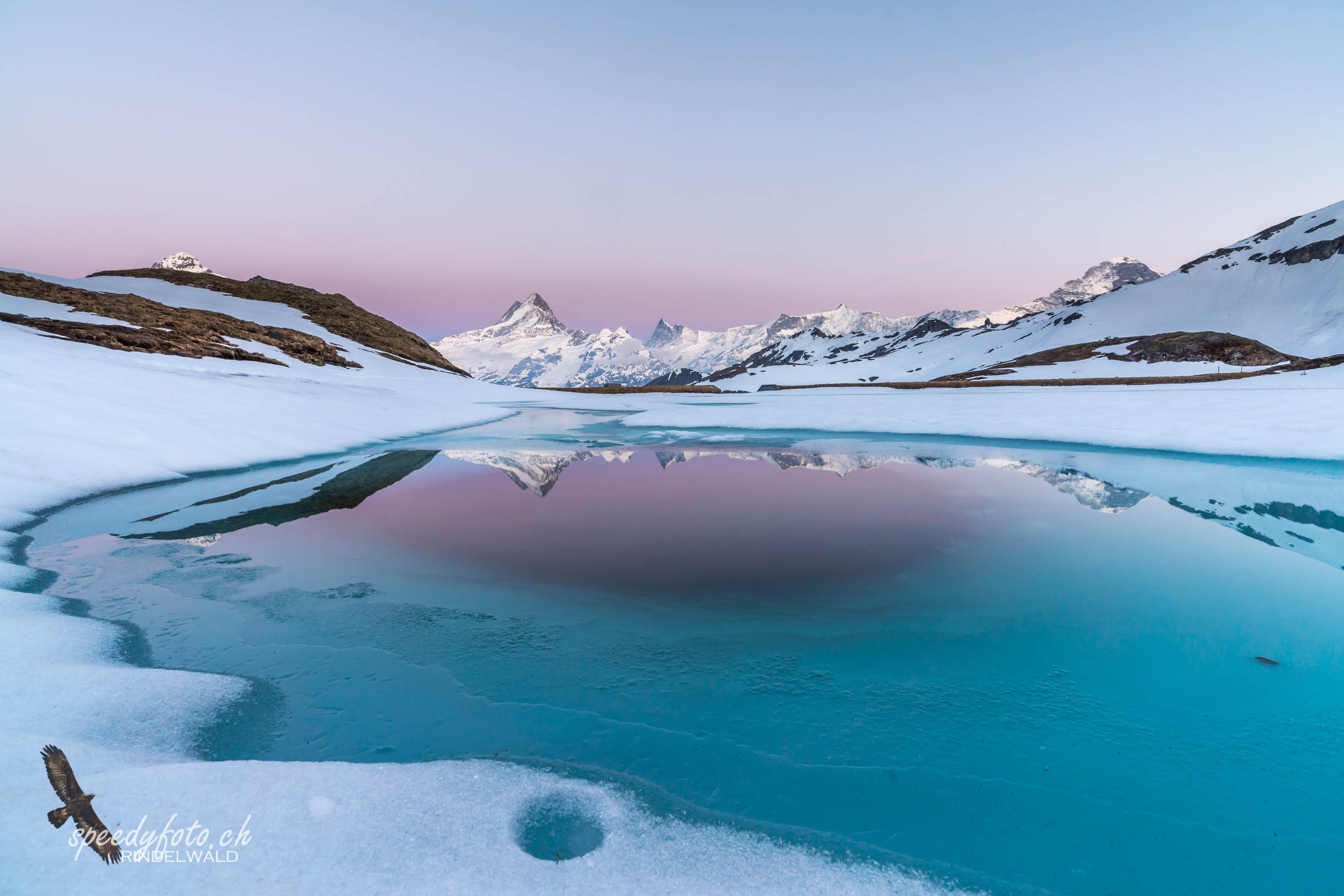 Bachsee blaue Stunde