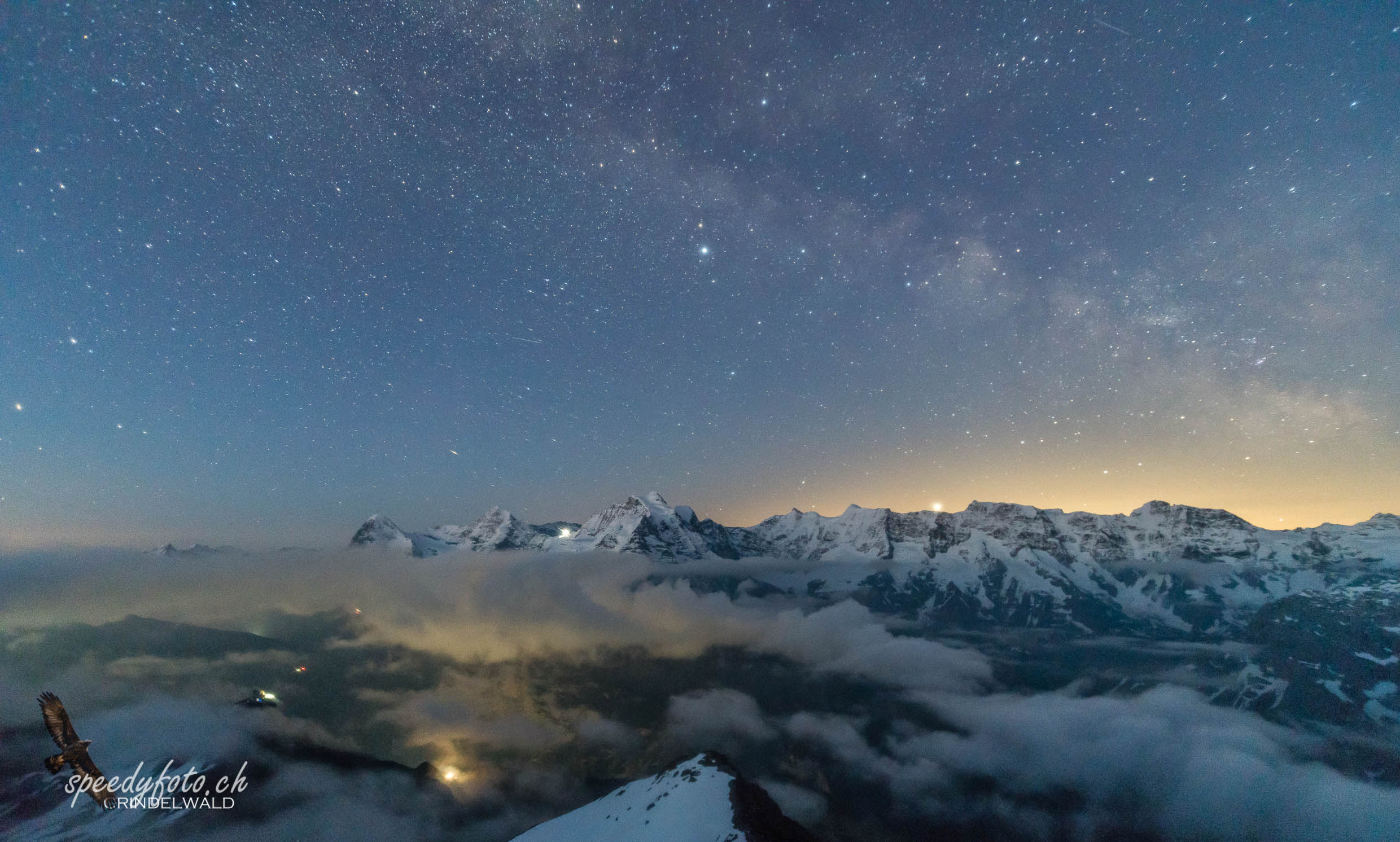 Bergnacht Berner Alpen