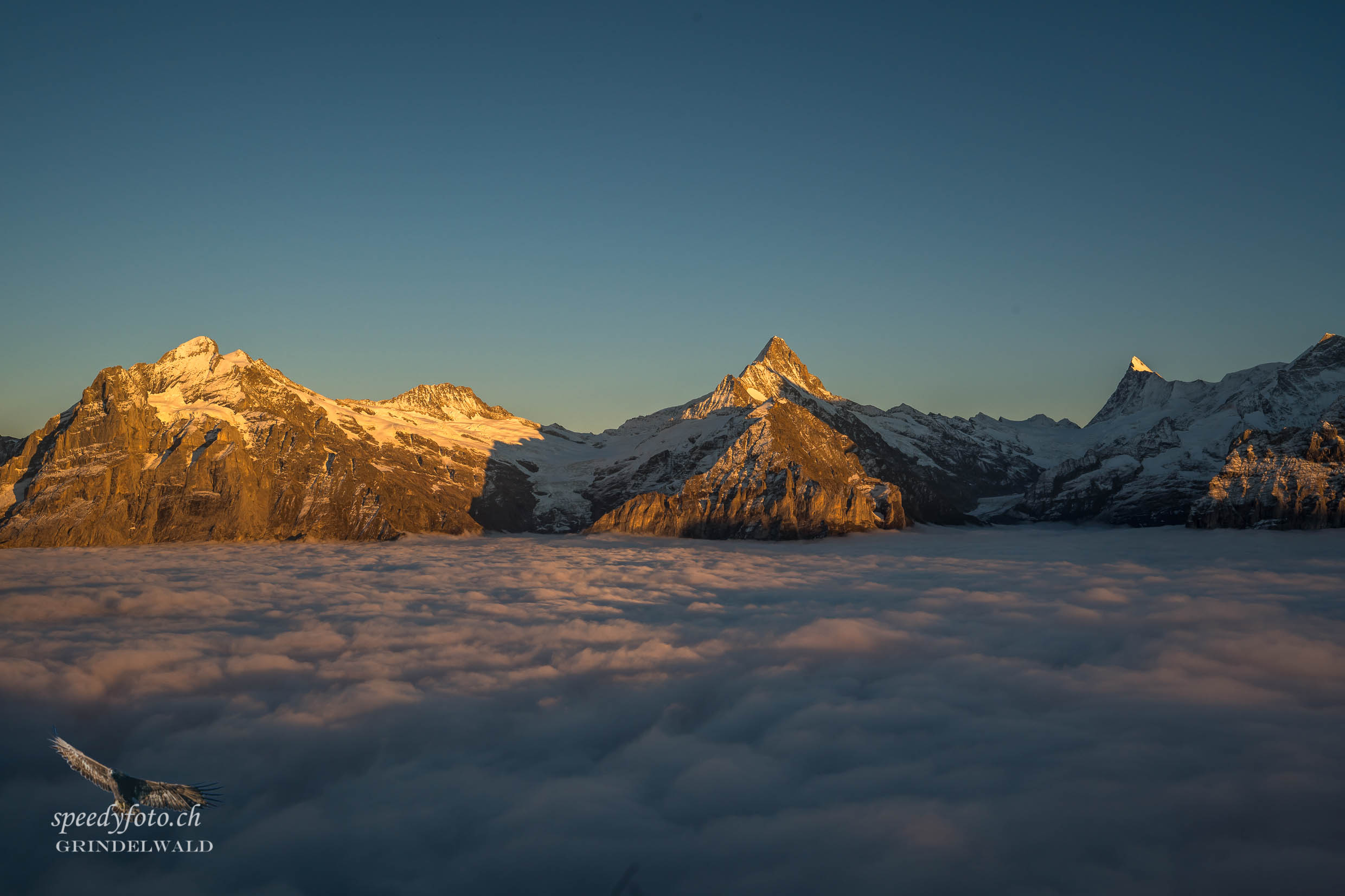 Abendruhe über dem Nebelmeer